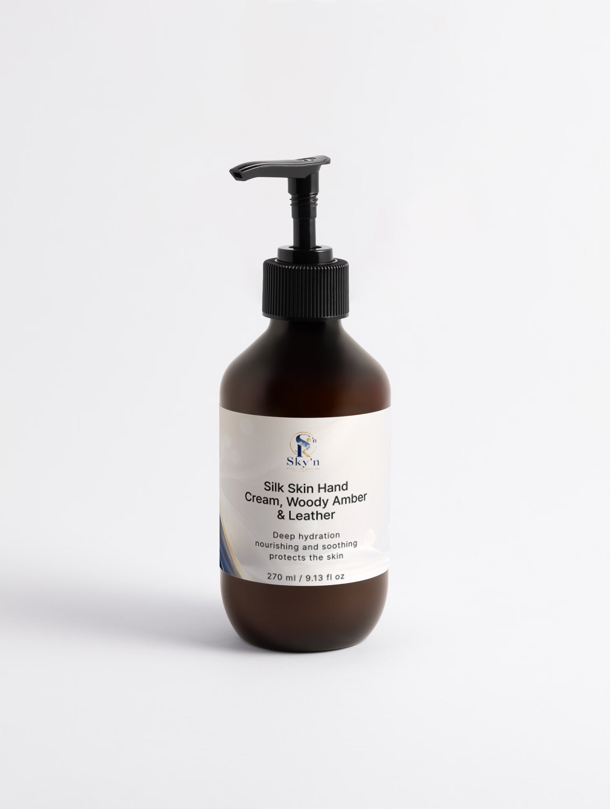 Silk Skin Hand Cream, Woody Amber & Leather